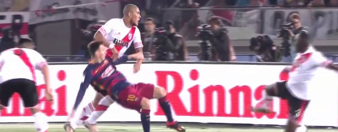 Leo Messi vs River Plate 20-12-2015 Final del Mundial de Clubes de la FIFA 2015