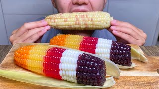 如何讓玉米變彩色！How to make corn colorful!