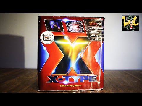 PXB2108 X-Type Piromax DJI Drone Fireworks Shot