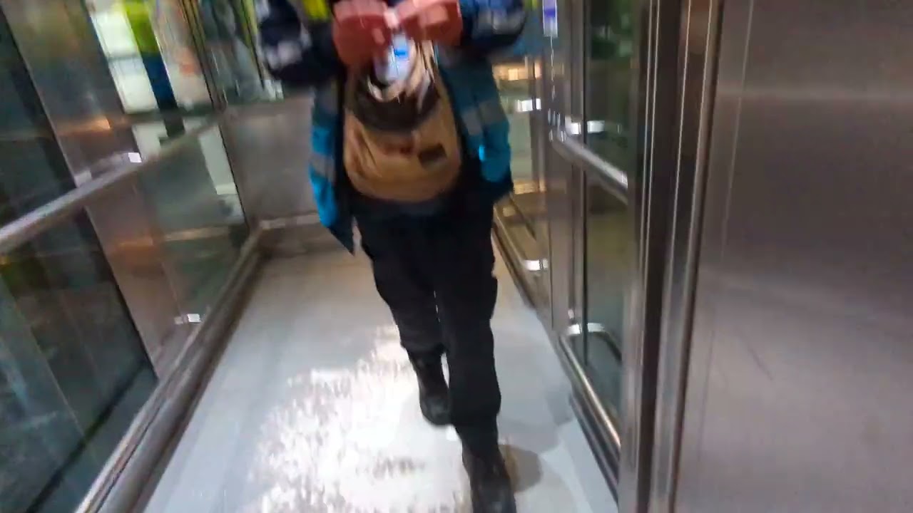 Heathrow T5 Schindler lifts