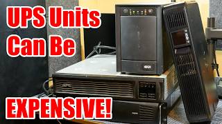 So Keep Old Ones Going for Cheap! - Let's Maintain 4 Old UPSs I got for FREE!