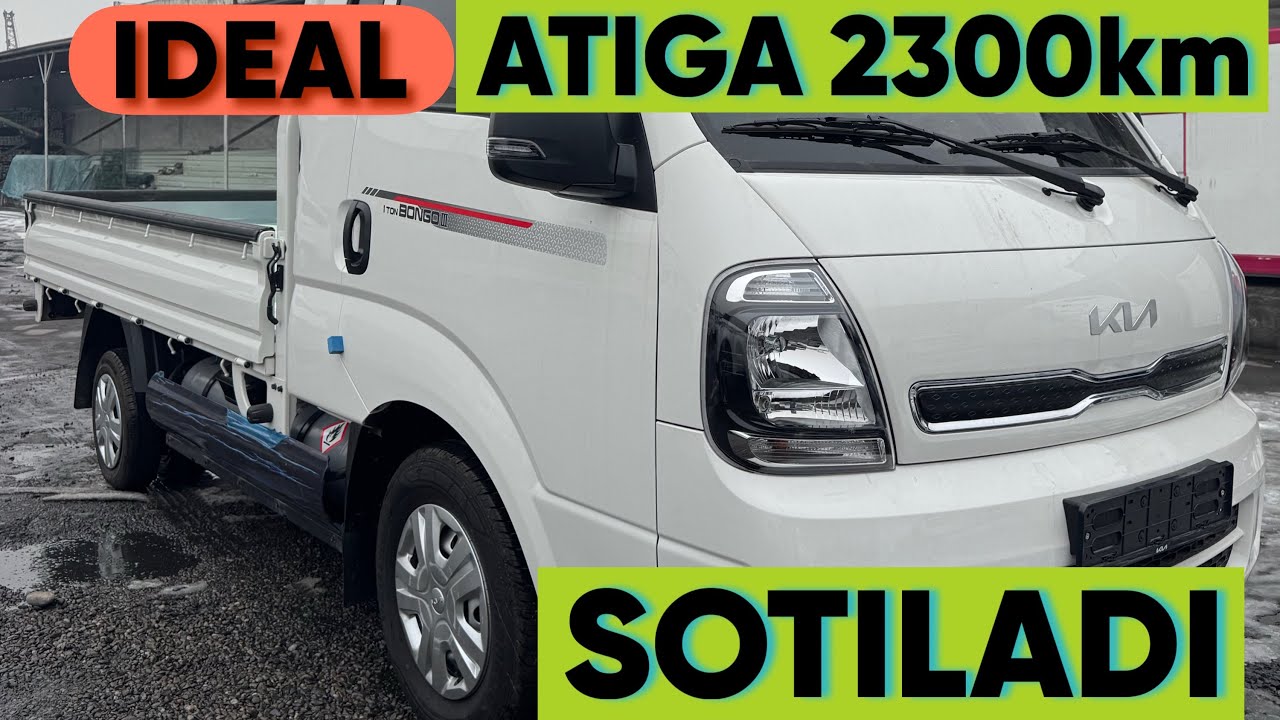 ERTASUGA SOTILDI✅ Atiga 2300 km yurgan Bongo Sotiladi #kiabongo #hyundaiporter #porter #bongo #kia
