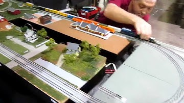 N scale train layout train show part 3