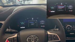 2023 Toyota highlander (platinum) - How to adjust heads up display (HUD) at Erin Park Toyota