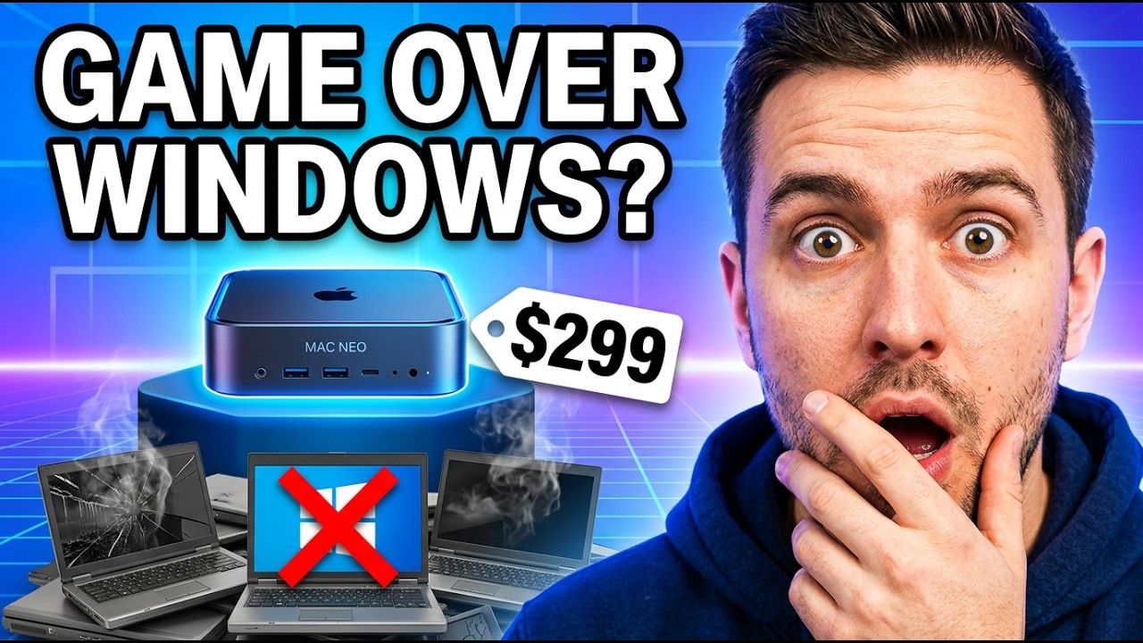 Apple's $299 Mac Neo: The End of Windows PCs! (2027 Leaks) - YouTube