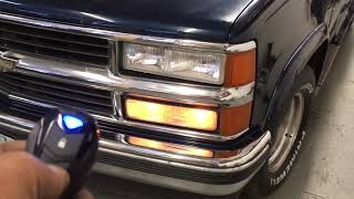 1996 Chevy Silverado viper 5105v. Remote start alarm jvc Bluetooth kd-td70bt CD player