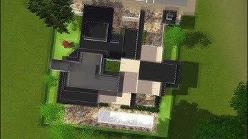 Sims3 - Modern House 30x30 from 3