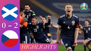 Skotsko vs Česká republika 0 - 2 | Euro 2020 | Rozšířené hlavní body a všechny cíle | 2021