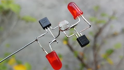 simple electronic circuit project using bc548 transistor || bc547