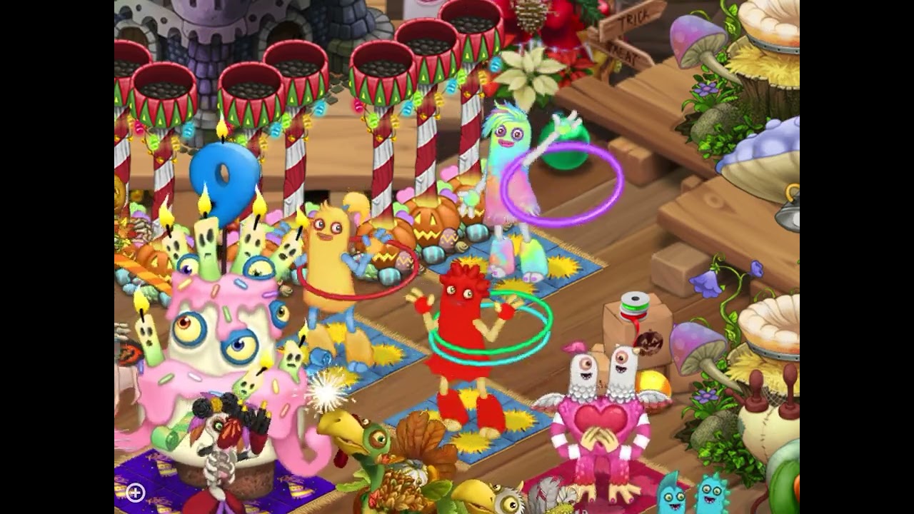 My Singing Monsters | Rare Hoola and Epic Hoola on Seasonal Shanty