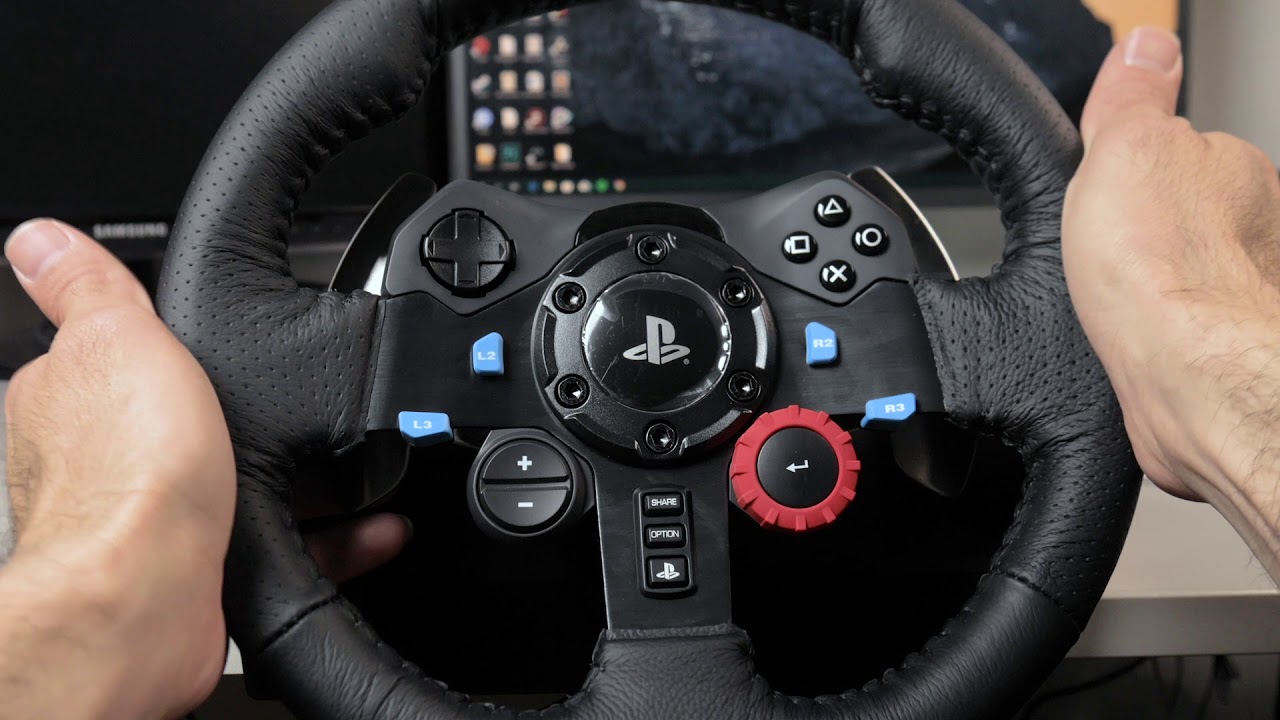 Volante Logitech Driving Force G29 - PS4, PS3 e PC - MeuGameUsado