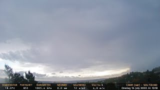 Timelapse Cam 1 - 13. juli 2022