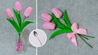 Тюльпаны из Фоамирана Легко и Быстро. Подарок на 8 Марта🌷Foam Tulips Easy & Quick. Gifts for March 8