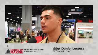 Thumbnail SSgt Daniel Lectora TECOM at Modern Day Marine 2025
