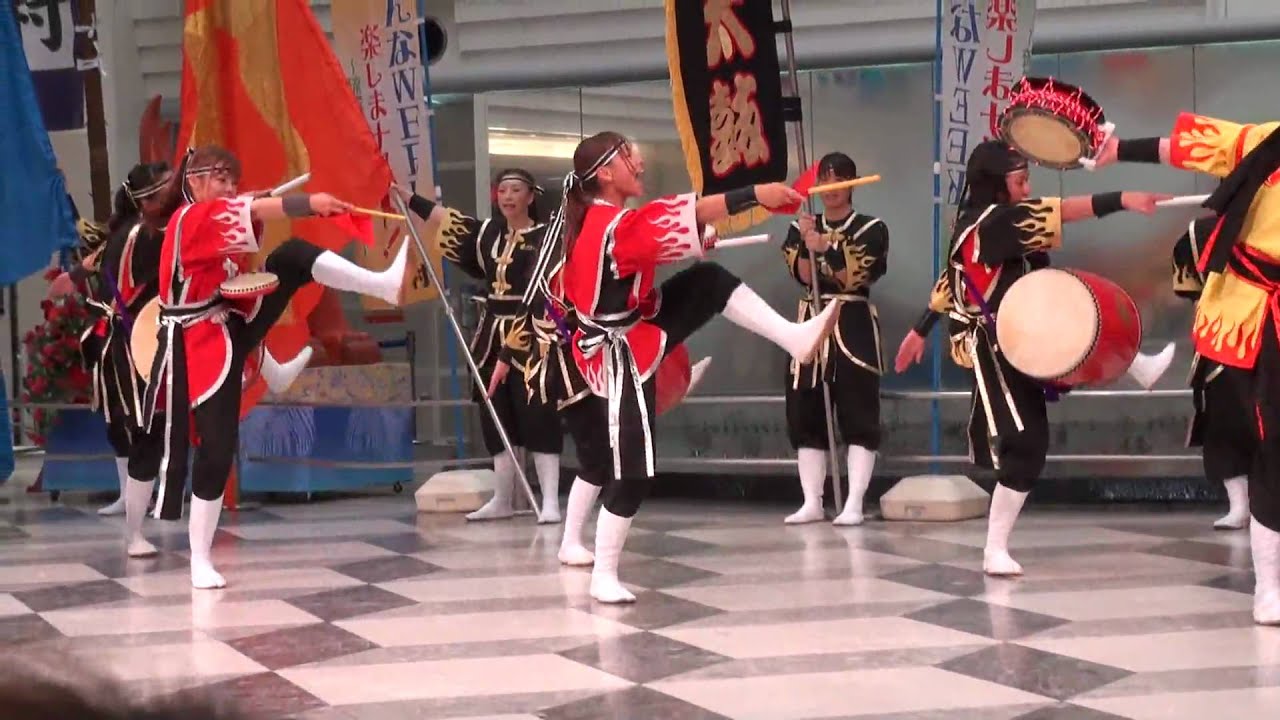 [Binaural recording] 琉球舞団 昇龍祭太鼓 ◆ 獅子Gong Gong