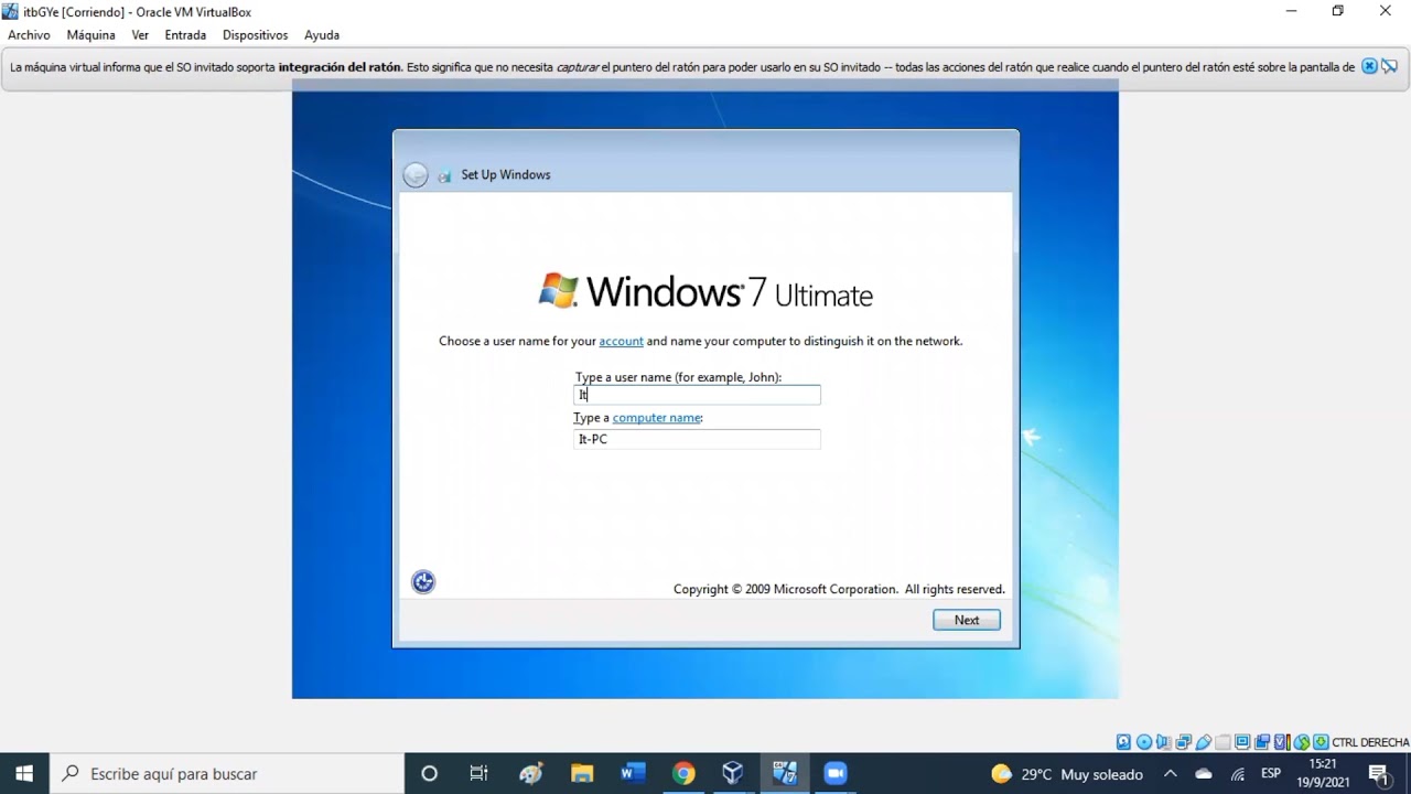 Instalacion de W7 y W10 paso a paso - YouTube