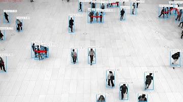 Social Distancing Measurement using YOLO V3