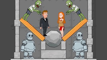 Husband Wife Game Puzzle Spy New Gameplay ♡ Pull The Pin Rescue