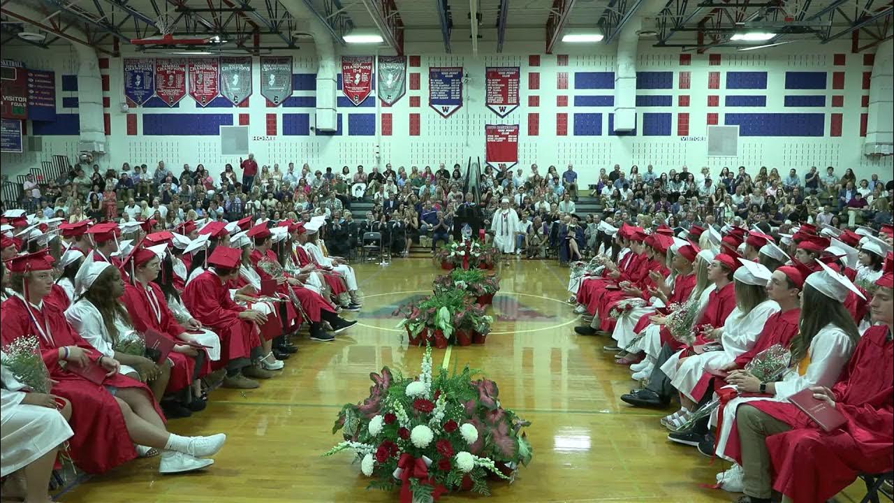 2023 wall high school graduation ceremony youtube