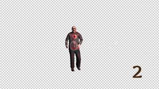 Male Zombies Pack | Motion Graphics - Envato elements