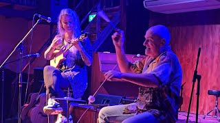 Ukulele Mj - Bodysurfing, Las Olas Lambada Live Cover Joined By Jan On Percussion