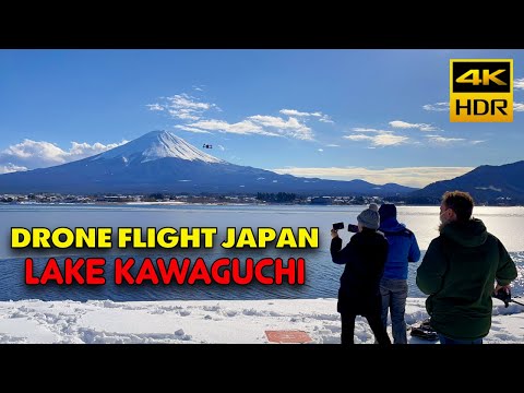 Mt Fuji Japan - Lake Kawaguchiko Drone Flight @Rambalac @Lemi from Japan [CC]