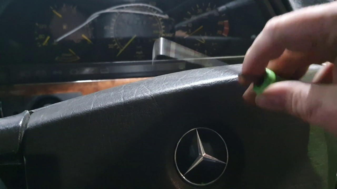 NO BS w126 how to cluster removal YouTube