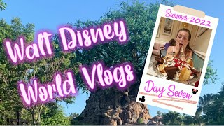 Disney World Vlogs 2022 | DAY SEVEN | Animal Kingdom, Boat House and Beaches and Cream