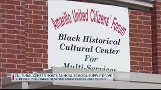 Community organizations to host school supply drive, help residents register to vote
