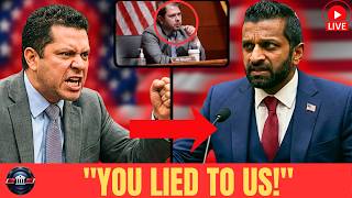 Ruben Gallego Shows Patel The Document That Gave Epstein Control Of $1B— Wexner Was Never Questioned