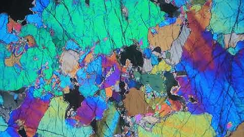 1.  Thin section video:  Peridotite