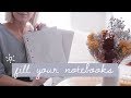 7 Ways to Fill your Notebooks ☀️