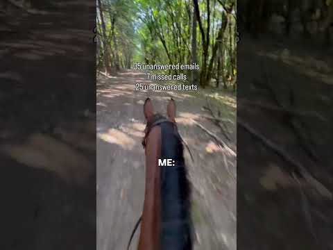 I’ll return your calls once I’m done riding my horse. Maybe. #horses #farm #equestrian