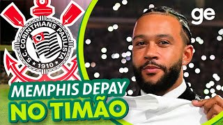 Thumbnail for MEMPHIS DEPAY CHEGA NO CORINTHIANS | CONFIRA A APRESENTAÇÃO DO JOGADOR | ge.globo