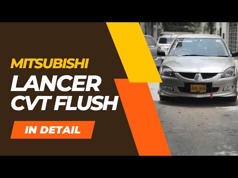 How to change Mitsubishi Lancer CVT Transmission Fluid | Lancer CVT Oil