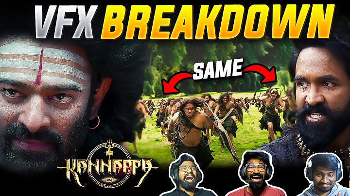 Kannappa  Teaser-2 VFX BREAKDOWN By VFX ARTISTS | Vishnu Manchu | Mohan Babu | Prabhas |