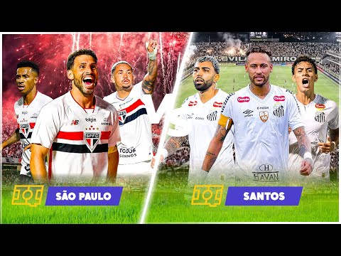 SÃO PAULO VS. SANTOS: WHO HAS THE BEST ROSTER? | STREET 1V1