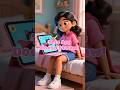 The Drawing App That Asked Questions 🎨🤖 | Fun AI Creativity Story for Kids #ai #aitools2026 #shorts