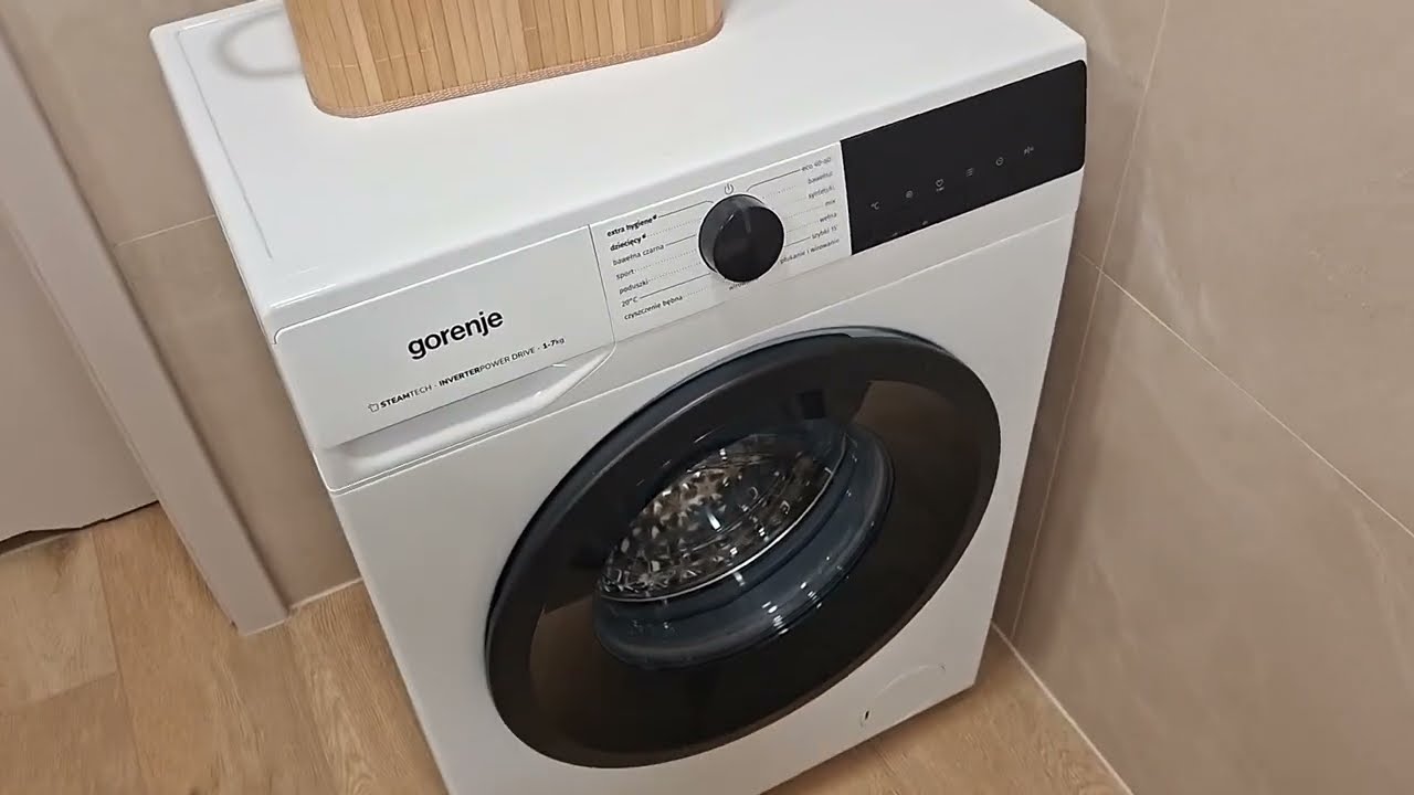 Prezentacja pralki Gorenje w1nhpi72scs 7kg 1200obr