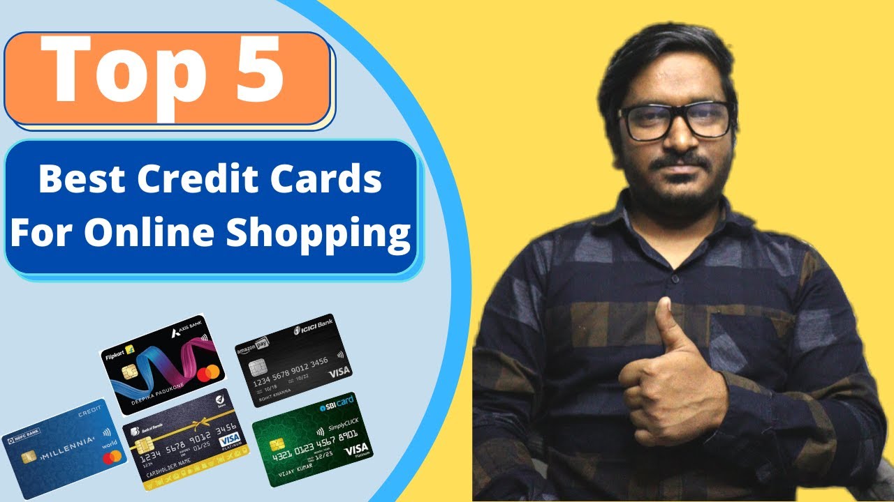 Top 5 Best Credit Cards For Online Shopping in India YouTube