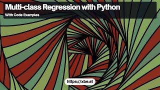 Multi Class Regression with scikit-learn: Predicting Categorical Variables