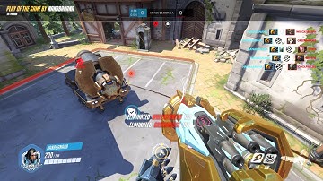 Overwatch - Pharah Quintuple Kill