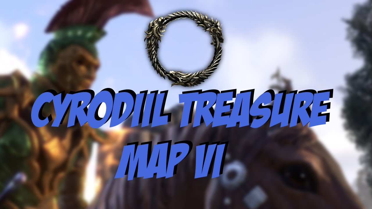 [ESO] Elder Scrolls Online Cyrodiil Treasure Map VI Location YouTube
