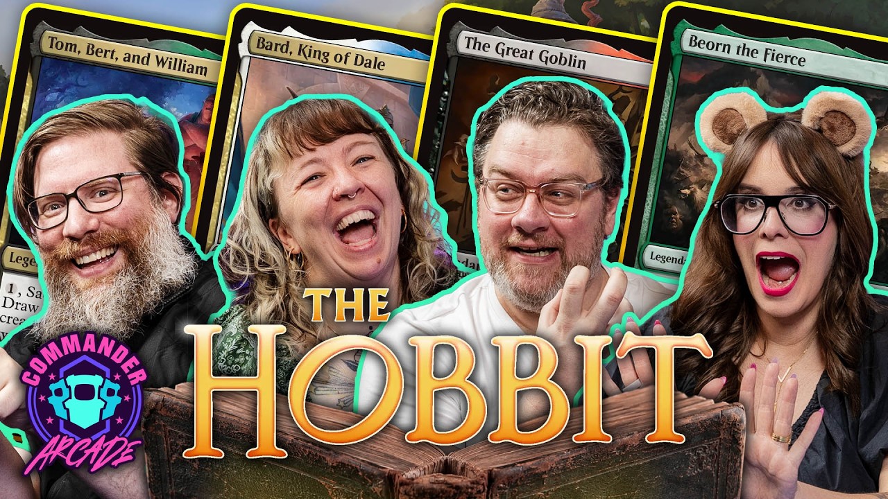 New HOBBIT Commander Builds! Tom, Bert, and William v. Bard v. The Great Goblin v. Beorn the Fierce thumbnail