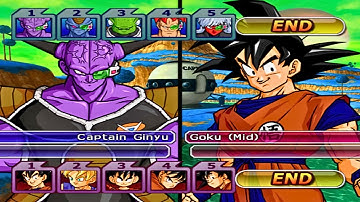 Ginyu Force VS Team Goku (COM VS COM) - Dragon Ball Z Budokai Tenkaichi 3 Gamplay 4K 60PFS