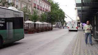 Traffic on Slovenska street