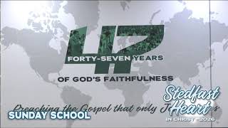 Sunday School Service [August 02, 2026]