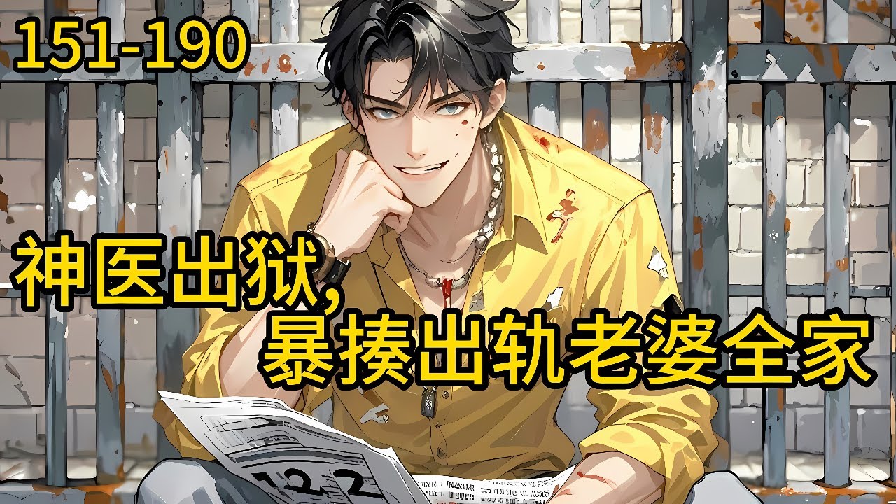 《神医出狱,暴揍出轨老婆全家》151-190，苏灿被人陷害，却在狱中得到传承。天医出狱，脚踏八方。那些陷害我的人，都要匍匐在我脚下哀嚎颤抖！#都市 #热血 #漫畫#惊悚
