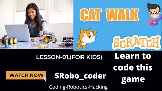 Code Cat walk Game,For Kids@RoboCoder369 screenshot 1