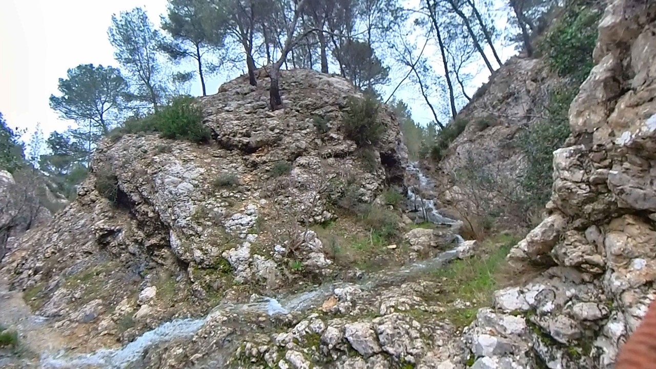 Sortie sur Frigolet ,Boulbon .Glissades et bouillasse en perspective 👍😂